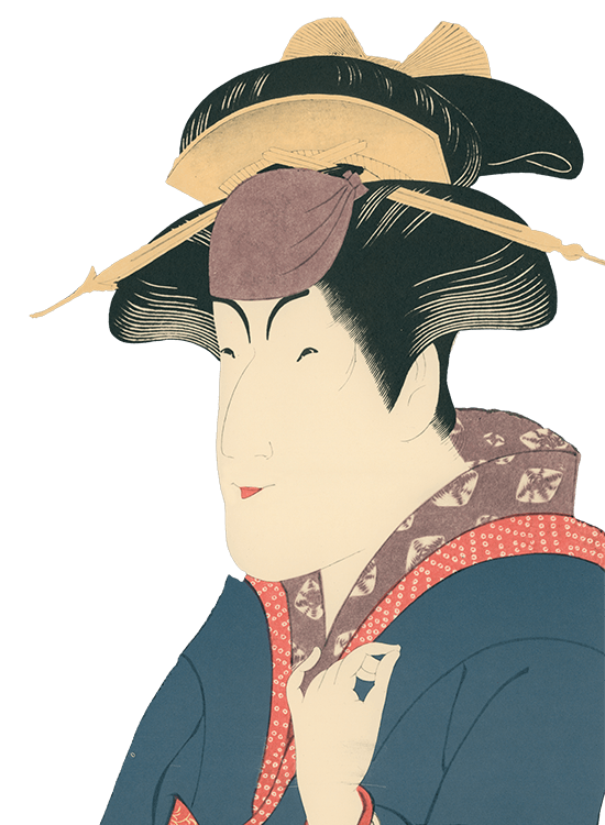 にこにこしている女性